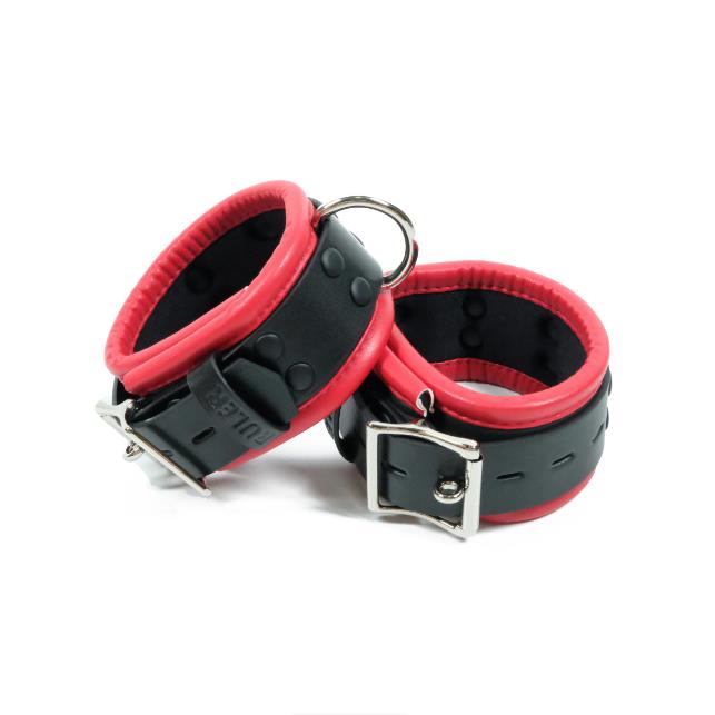 Neoprene Llatex Leather PU Locking Wristband Handcuffs