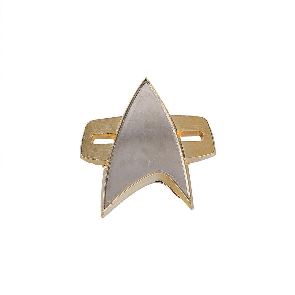 Star Trek TNG Next Genenation Badge Voyager Communicator Badge Pin Brooch 2 Badges