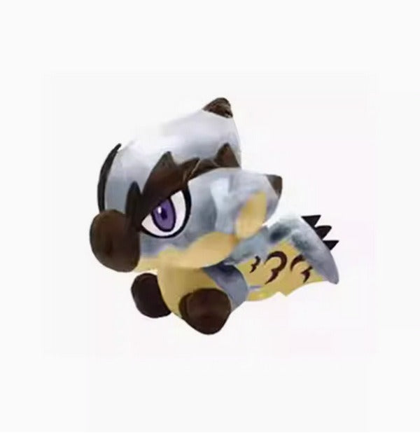 Monster Hunter Rise Plush Toy Soft Stuffed Doll Birthday Holiday Gifts