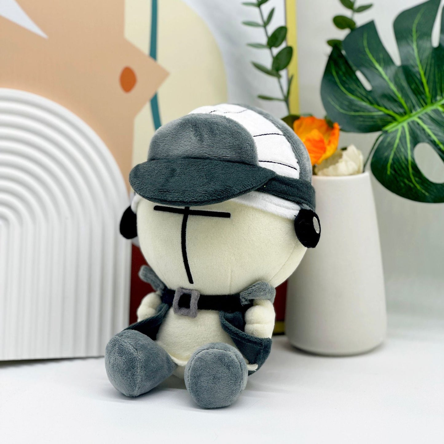 Madness Combat Sanford Plush Toy Soft Stuffed Doll Plushies Holiday Gifts for Kids
