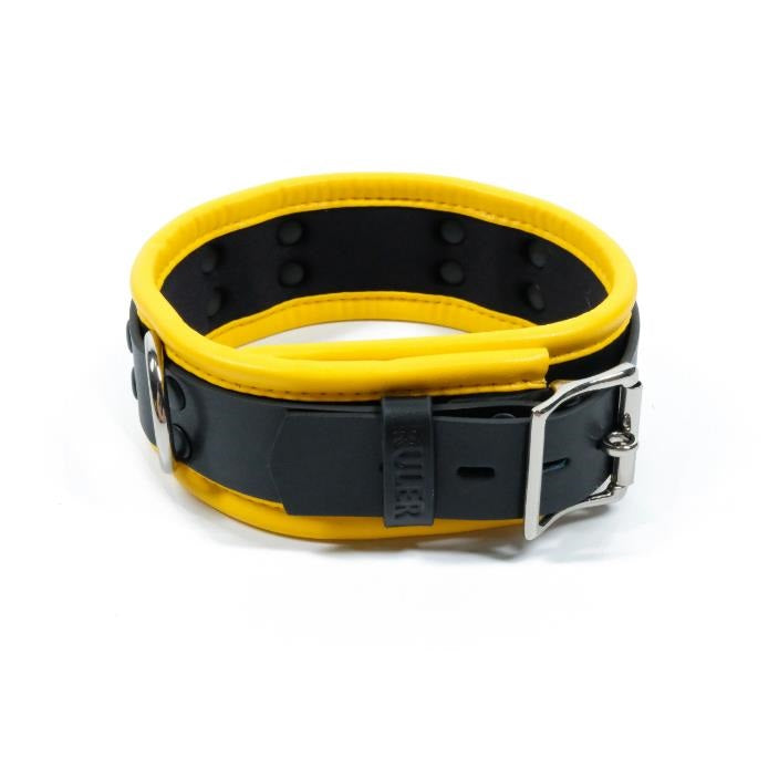 Neoprene Llatex Leather PU Locking Neck Ring
