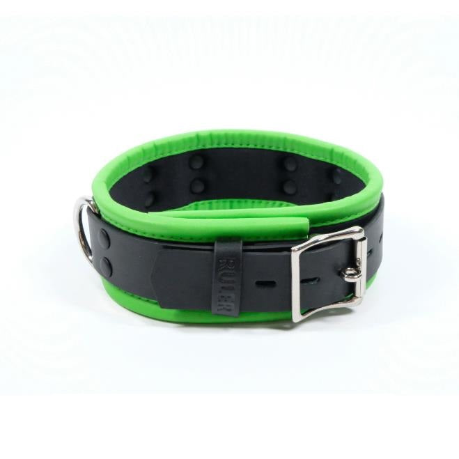 Neoprene Llatex Leather PU Locking Neck Ring