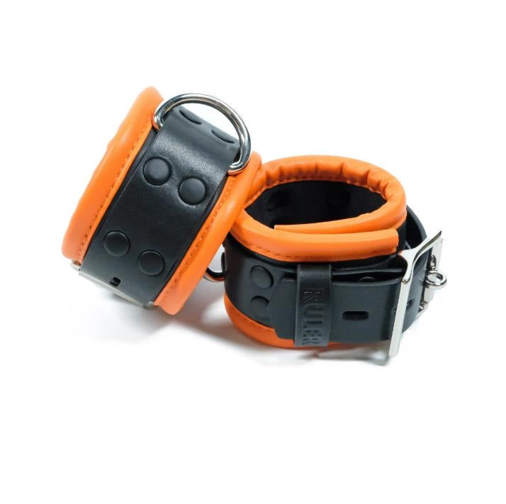 Neoprene Llatex Leather PU Locking Wristband Handcuffs