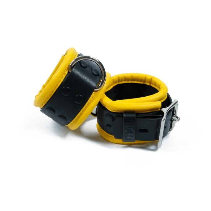 Neoprene Llatex Leather PU Locking Wristband Handcuffs