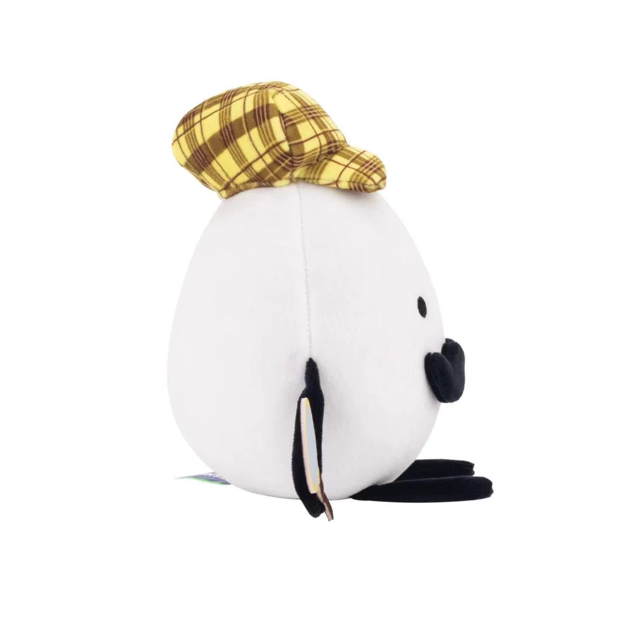 Detective Egg Plush Toy Soft Stuffed Doll Birthday Holiday Gifts