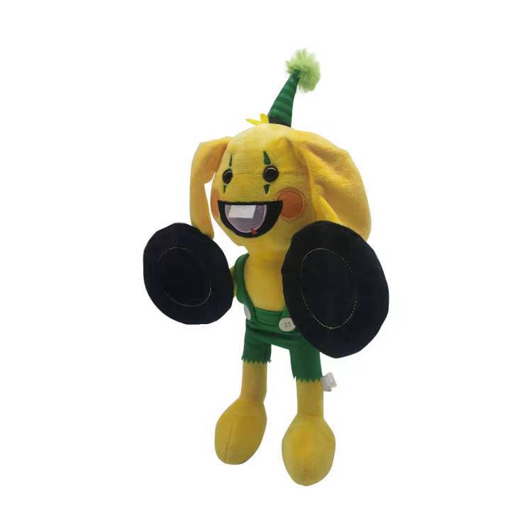 Poppy Playtime Bunzo Bunny Plush Toy Soft Stuffed Doll Birthday Holiday Gifts for Kids