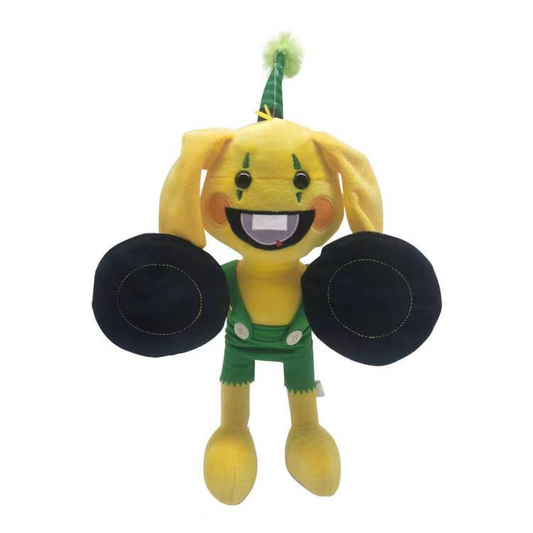 Poppy Playtime Bunzo Bunny Plush Toy Soft Stuffed Doll Birthday Holiday Gifts for Kids
