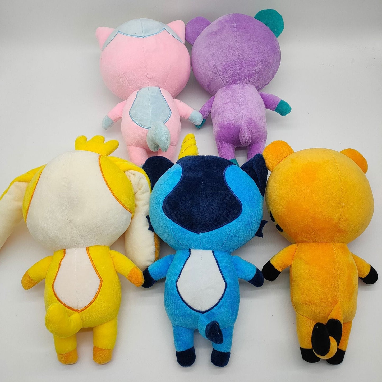 Ranboo Funneh Unicorn Teddy Bear Plush Toy Soft Stuffed Doll Birthday Holiday Gifts for Kids