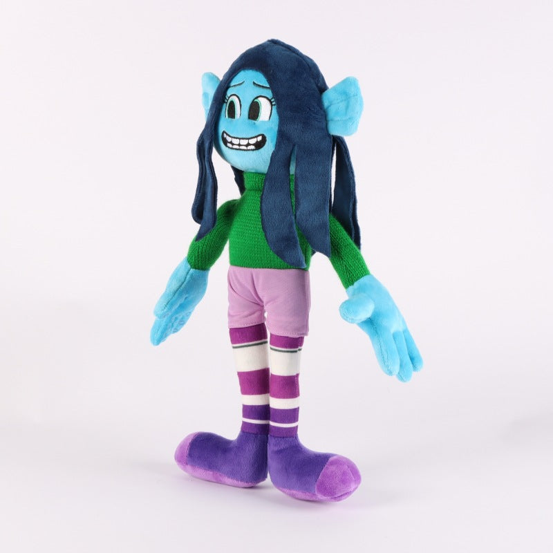 Ruby Gillman Teenage Kraken Plush Toy Soft Stuffed Doll Plushies Holiday Gifts for Kids