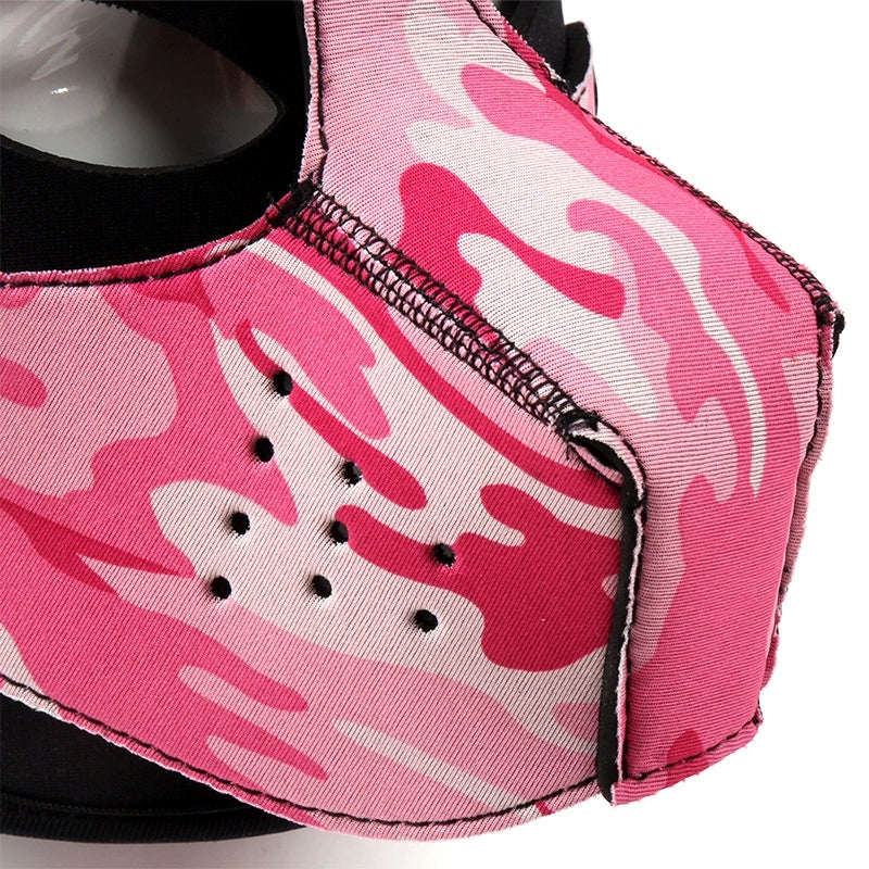 Neoprene Puppy Face Muzzle Dog Removable Full Head Hood Mask